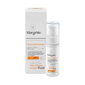 فلوئید ضد آفتاب ساده حجم 50 میلی لیتر SPF50+ مارگریت پوست چرب